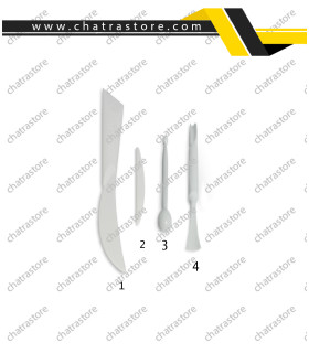ابزار خمیر سبک CANCO - ست 4 عددی