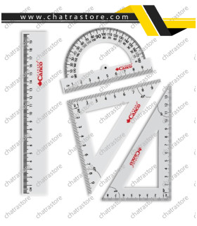 ست 4 تکه ابزار اندازه گیری CANCO مدل کریستال – بسته 24 ستی