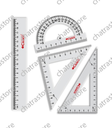 ست 4 تکه ابزار اندازه گیری CANCO مدل کریستال – بسته 24 ستی