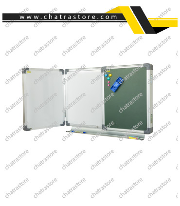 وایت برد و گرین برد کشویی پارسیان برد مدل پارسیان ابعاد 200*100