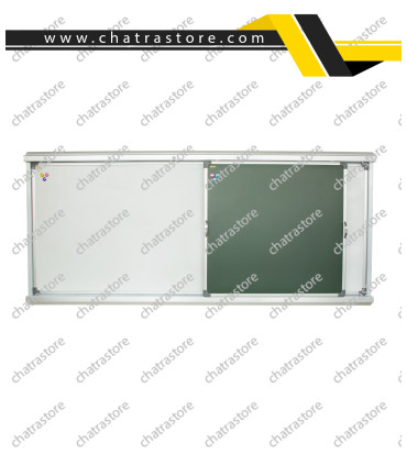 وایت برد و گرین برد کشویی پارسیان برد مدل پارسیان ابعاد 200*100