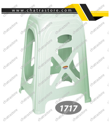 چهارپایه پلاستیکی بلند برند ناصر مدل سوپر کد 1717