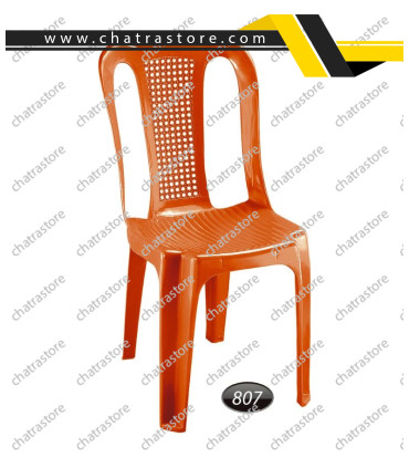 صندلی پلاستیکی برند ناصر مدل بدون دسته کد 807
