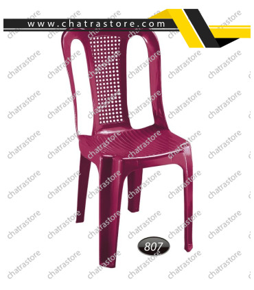 صندلی پلاستیکی برند ناصر مدل بدون دسته کد 807