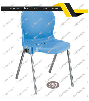 صندلی پلاستیکی ناصر - پایه فلزی کد 980