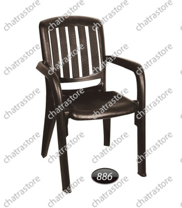 صندلی پلاستیکی دسته دار