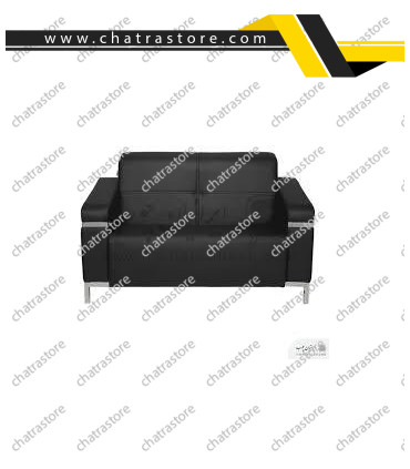 مبل کلاسیک آفو مدل N502 چرم دونفره