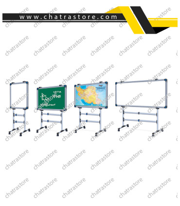 پایه متحرک تخته وایت برد شیدکو طرح جدید(چند منظوره)