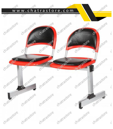 صندلی دسته دار تحصیلی تکنفره لوله ای مدل صدفی دو تکه برند NOVA با دسته