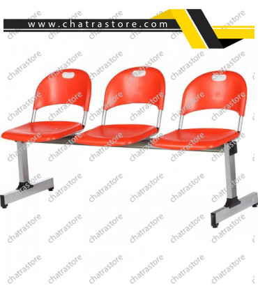 صندلی دسته دار تحصیلی تکنفره لوله ای مدل صدفی دو تکه برند NOVA با دسته