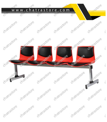 صندلی دسته دار تحصیلی تکنفره لوله ای مدل صدفی دو تکه برند NOVA با دسته