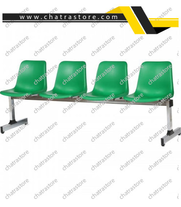 صندلی دسته دار تحصیلی تکنفره لوله ای مدل صدفی دو تکه برند NOVA با دسته