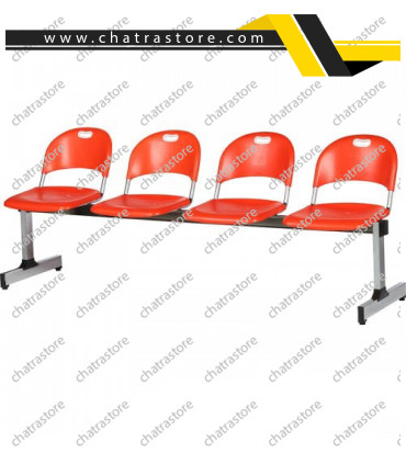 صندلی دسته دار تحصیلی تکنفره لوله ای مدل صدفی دو تکه برند NOVA با دسته