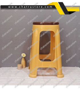 چهارپایه بلند دورنگ برند ناصر کد 1417