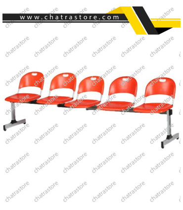 صندلی دسته دار تحصیلی تکنفره لوله ای مدل صدفی دو تکه برند NOVA با دسته