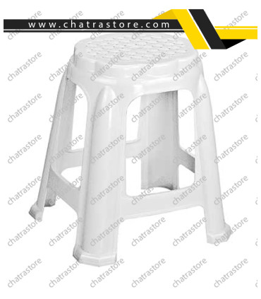چهارپایه پلاستیکی کنگره بلند برند ناصر کد 717