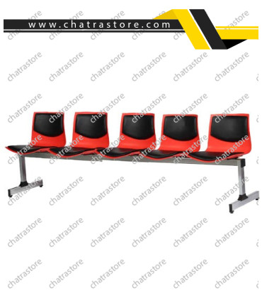 صندلی دسته دار تحصیلی تکنفره لوله ای مدل صدفی دو تکه برند NOVA با دسته