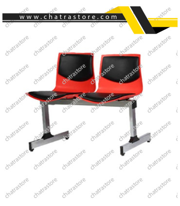 صندلی دسته دار تحصیلی تکنفره لوله ای مدل صدفی دو تکه برند NOVA با دسته