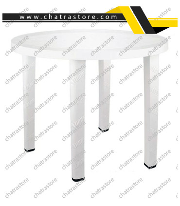 میز گرد پلاستیکی برند ناصر کد 822