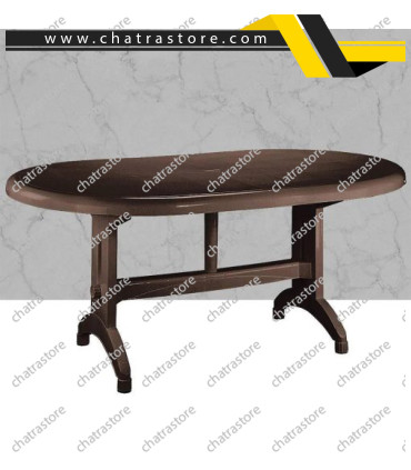 میز بیضی بزرگ 6 نفره برند ناصر کد 825