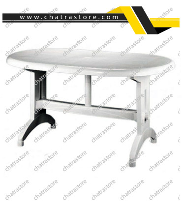 میز بیضی بزرگ 6 نفره برند ناصر کد 825