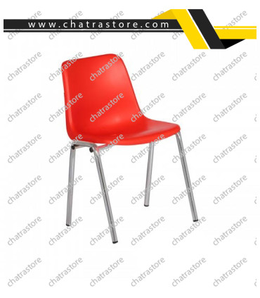 صندلی دسته دار تحصیلی تکنفره لوله ای مدل صدفی دو تکه برند NOVA با دسته