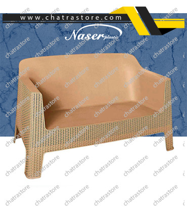 کاناپه حصیر بافت پلاستیکی برند ناصر پلاستیک