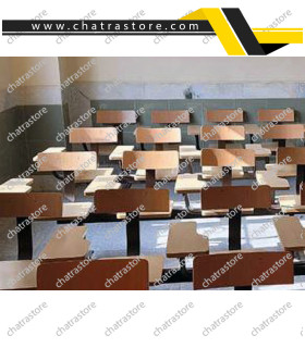 صندلی دسته دار تحصیلی چهار نفره برند NOVA مدل آنیا