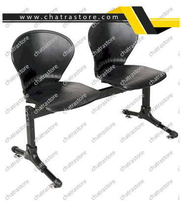 صندلی انتظار دو نفرهN110 بدون تشک برند شفق