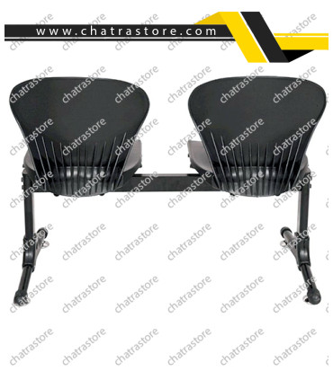 صندلی انتظار دو نفرهN110 بدون تشک برند شفق