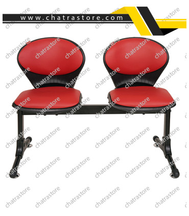 صندلی انتظار دونفره NT110 با تشک برند شفق