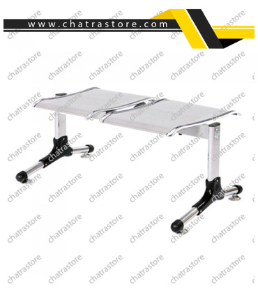 صندلی انتظار پانچ دونفره B452 بدون پشتی برند شفق