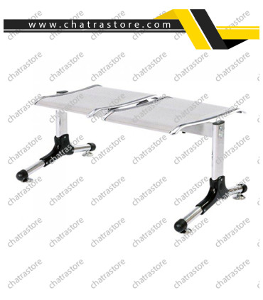 صندلی انتظار پانچ دونفره B452 بدون پشتی برند شفق