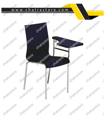 صندلی دسته تحصیلی برندآذران تحریرات مدل پاسارگاد پایه استیل