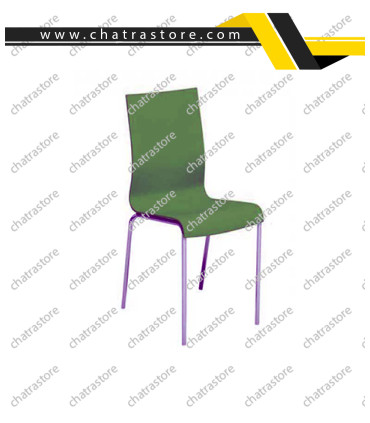 صندلی انتظار تک نفره پاسارگاد با پایه استیل برند آذران تحریرات