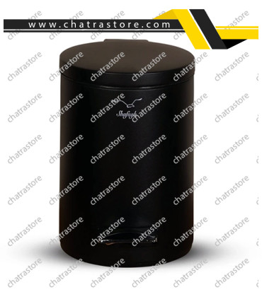 سطل استیل پدالدار 12 لیتری برند شفق مدل A40