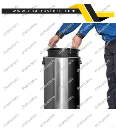 سطل زباله استوانه ای برند شفق مدل NH100