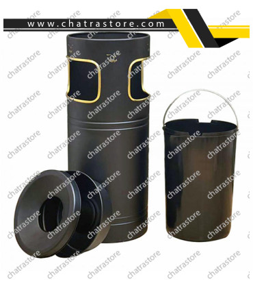 سطل زباله دوچاک برندشفق مدل F6