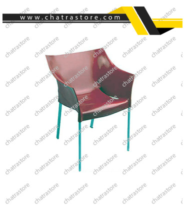 صندلی پلاستیکی دسته دار کاملیا برند آذران تحریرات