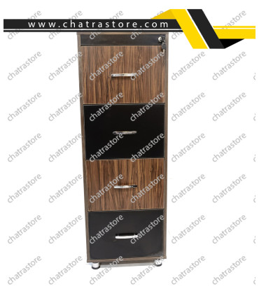 فایل چهار کشو چوبی(ملامینه) برند NOVA