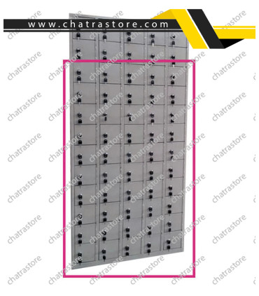 کمد جاموبایلی فلزی مدل 50 درب برند NOVA