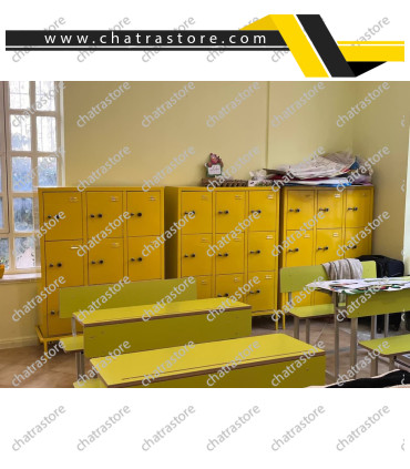 کمد وسایل فلزی مدل 4 درب برند NOVA