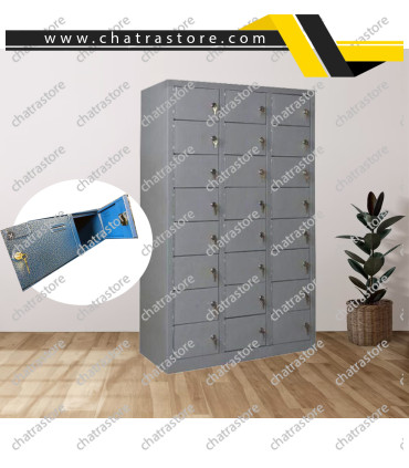 کمد جاکفشی فلزی مدل 24درب برند NOVA