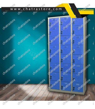 کمد جاکفشی فلزی مدل 24درب برند NOVA