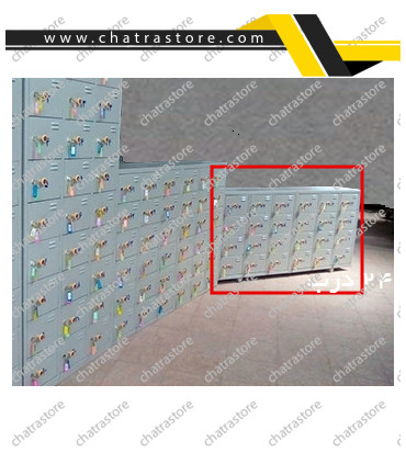 کمد جاکفشی فلزی مدل 24درب برند NOVA