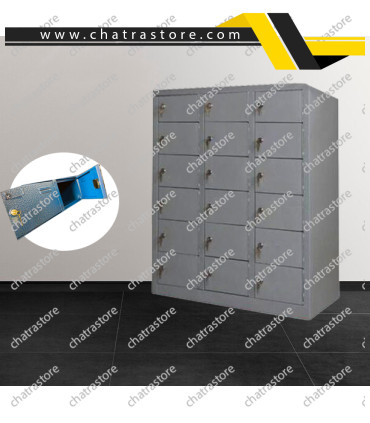 کمد جاکفشی فلزی مدل 18درب برند NOVA