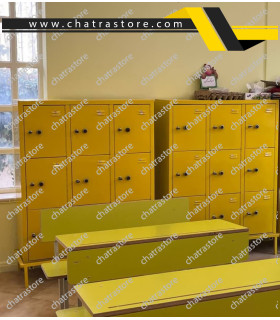 کمد وسایل فلزی مدل 9 درب برند NOVA