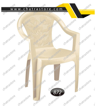 صندلی دسته‌دار بزرگ گلدار ناصر کد872