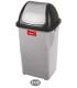 سطل زباله بادبزنی متوسط برند ناصر کد 5170