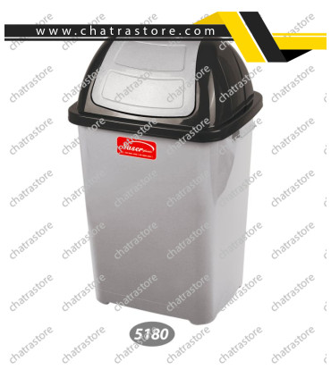 سطل زباله بادبزنی بزرگ برند ناصر مدل 5180